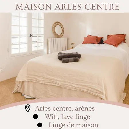 Jolie maison de ville rénovée à 50m des Arènes Arles Esterno foto